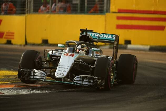 Singapore Grand Prix 15 - 18 September 2016 16.09.2016 - Free Practice 1, Lewis Hamilton (GBR) Mercedes AMG F1 W07 Hybrid 