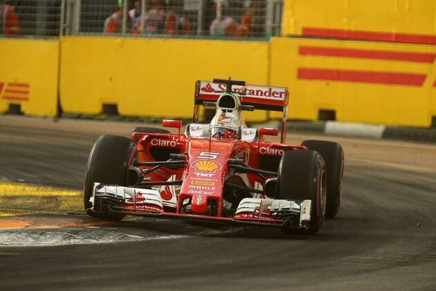 Singapore Grand Prix 15 - 18 September 2016 16.09.2016 - Free Practice 1, Sebastian Vettel (GER) Scuderia Ferrari SF16-H 