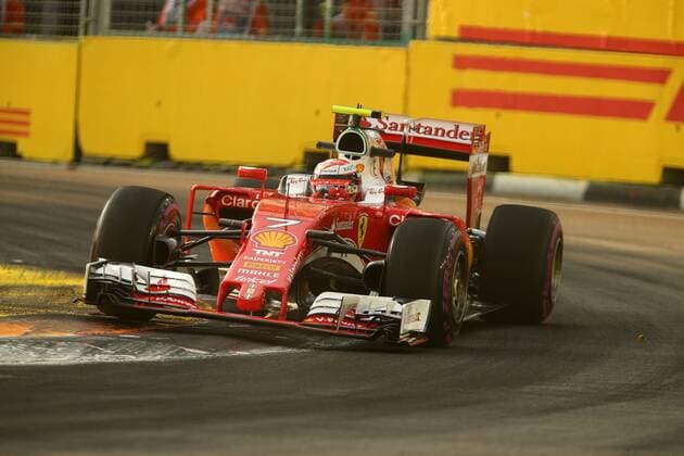 Singapore Grand Prix 15 - 18 September 2016 16.09.2016 - Free Practice 1, Kimi Raikkonen (FIN) Scuderia Ferrari SF16-H 
