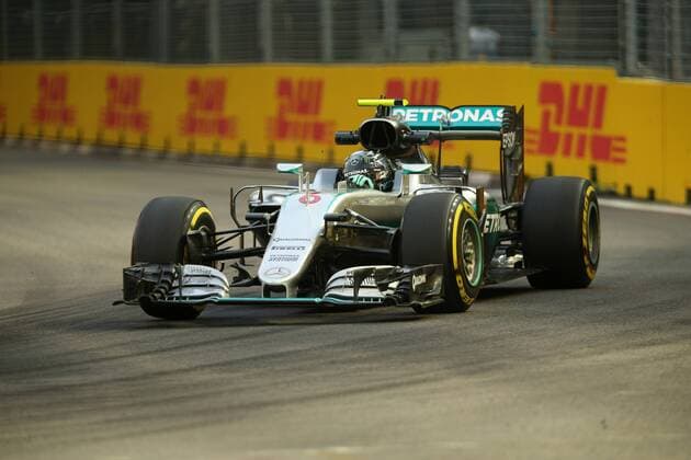 Singapore Grand Prix 15 - 18 September 2016 16.09.2016 - Free Practice 1, Nico Rosberg (GER) Mercedes AMG F1 W07 Hybrid 