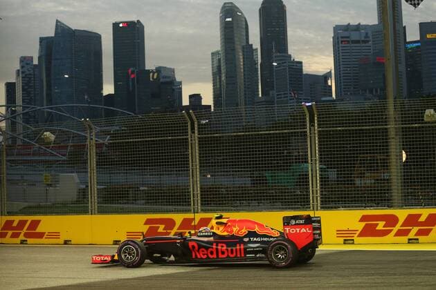 Singapore Grand Prix 15 - 18 September 2016 16.09.2016 - Free Practice 1, Max Verstappen (NED) Red Bull Racing RB12 