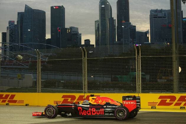 Singapore Grand Prix 15 - 18 September 2016 16.09.2016 - Free Practice 1, Daniel Ricciardo (AUS) Red Bull Racing RB12 