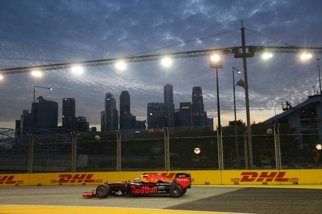 Singapore Grand Prix 15 - 18 September 2016 16.09.2016 - Free Practice 1, Max Verstappen (NED) Red Bull Racing RB12 