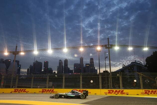 Singapore Grand Prix 15 - 18 September 2016 16.09.2016 - Free Practice 1, Nico Rosberg (GER) Mercedes AMG F1 W07 Hybrid 
