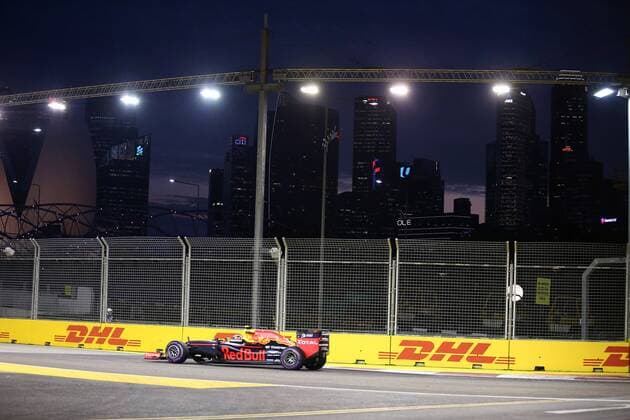 Singapore Grand Prix 15 - 18 September 2016 16.09.2016 - Free Practice 1, Max Verstappen (NED) Red Bull Racing RB12 