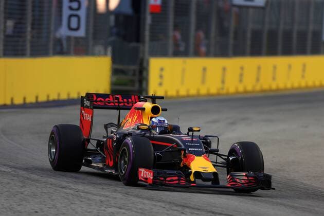 Singapore Grand Prix 15 - 18 September 2016 16.09.2016 - Free Practice 1, Daniel Ricciardo (AUS) Red Bull Racing RB12 