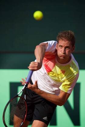 Tennis Berlin 16.09.2016 Davis Cup Deutschland (GER) - Polen (POL) Florian Mayer (GER)