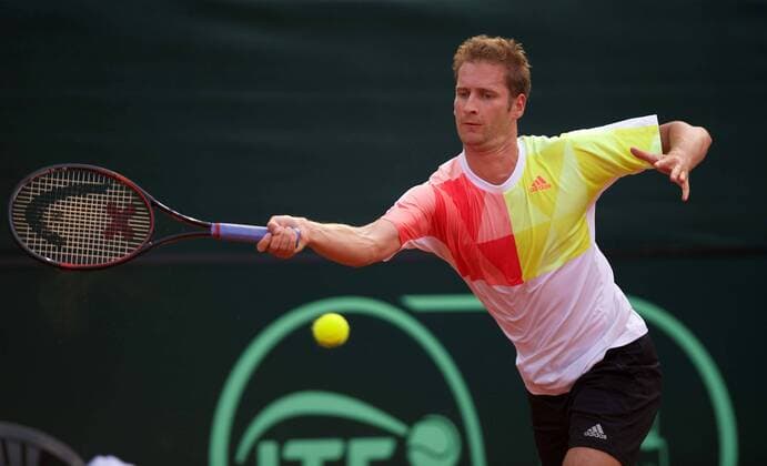 Tennis Berlin 16.09.2016 Davis Cup Deutschland (GER) - Polen (POL) Florian Mayer (GER)