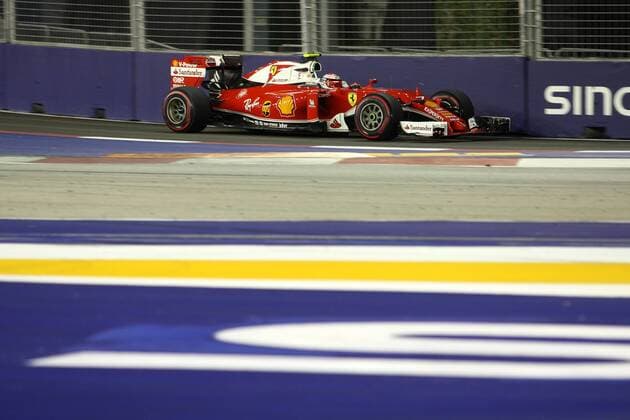 Singapore Grand Prix 15 - 18 September 2016 16.09.2016 - Free Practice 2, Kimi Raikkonen (FIN) Scuderia Ferrari SF16-H 