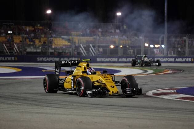 Singapore Grand Prix 15 - 18 September 2016 16.09.2016 - Free Practice 2, Jolyon Palmer (GBR) Renault F1 Team RS16 