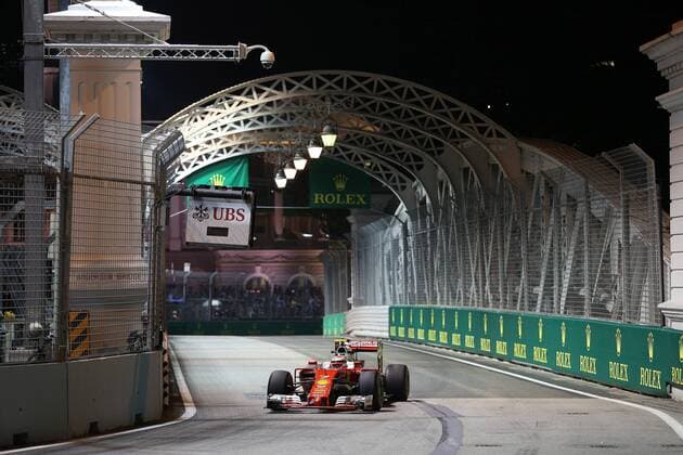 Singapore Grand Prix 15 - 18 September 2016 16.09.2016 - Free Practice 2, Kimi Raikkonen (FIN) Scuderia Ferrari SF16-H 