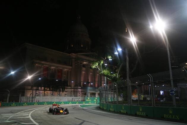 Singapore Grand Prix 15 - 18 September 2016 16.09.2016 - Free Practice 2, Max Verstappen (NED) Red Bull Racing RB12 