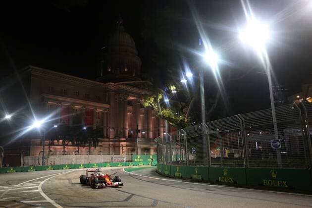 Singapore Grand Prix 15 - 18 September 2016 16.09.2016 - Free Practice 2, Sebastian Vettel (GER) Scuderia Ferrari SF16-H 