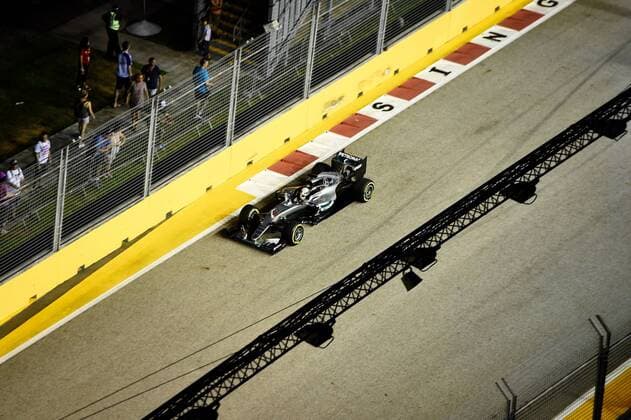 Lewis Hamilton (GB 44), Mercedes AMG Petronas Formula One Team Grosser Preis von Singapur 2016, Motorsport, Formel 1,Formula One World Championship WM Weltmeisterschaft Rd15, Singapore Grand Prix, Practice, Marina Bay Street Circuit, Singapore, Friday 16 September 2016. 16.09.2016, Singapur Copyright: xAndrexJerry Eibner-Pressefotox EP_JAE