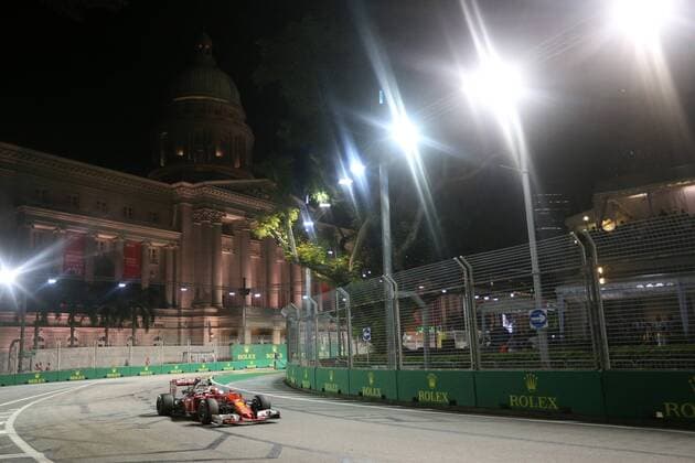 Singapore Grand Prix 15 - 18 September 2016 16.09.2016 - Free Practice 2, Kimi Raikkonen (FIN) Scuderia Ferrari SF16-H 