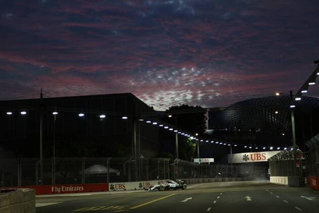 Singapore Grand Prix 15 - 18 September 2016 16.09.2016 - Free Practice 1, Nico Rosberg (GER) Mercedes AMG F1 W07 Hybrid 