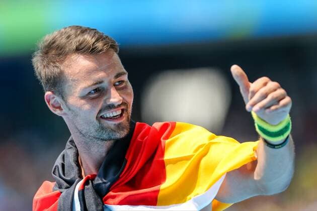Bilder des Tages - Sport Rio 2016 Paralympic Games; Rio de Janeiro, 17.09.2016 Heinrich Popow (GER TSV Bayer 04 Leverkusen)waehrend der Rio 2016 Paralympic Games am 17.09.2016 im Estadio Olimpico Joao Havelange in Rio de Janeiro (Brazil). Foto: Beautiful Sports Axel Kohring Gold for Heinrich Popow (GER TSV Bayer 04 Leverkusen) during the Rio 2016 Paralympic Games at Estadio Olimpico Joao Havelange, Rio de Janeiro (Brazil) on 2016-09-17. Photo: Beautiful Sports Axel Kohring xakx