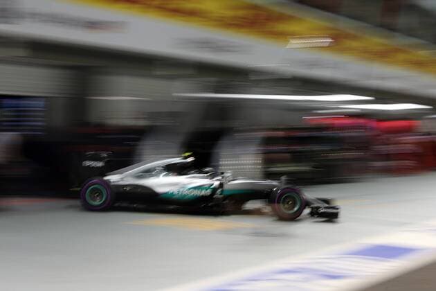 Singapore Grand Prix 15 - 18 September 2016 17.09.2016 - Qualifying, Nico Rosberg (GER) Mercedes AMG F1 W07 Hybrid 