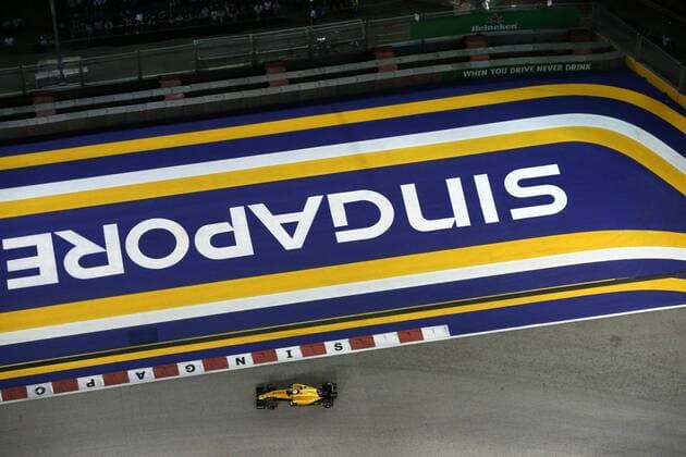Themen der Woche - Sport Bilder des Tages - Sport Singapore Grand Prix 15 - 18 September 2016 17.09.2016 - Qualifying, Kevin Magnussen (DEN) Renault F1 Team RS16 