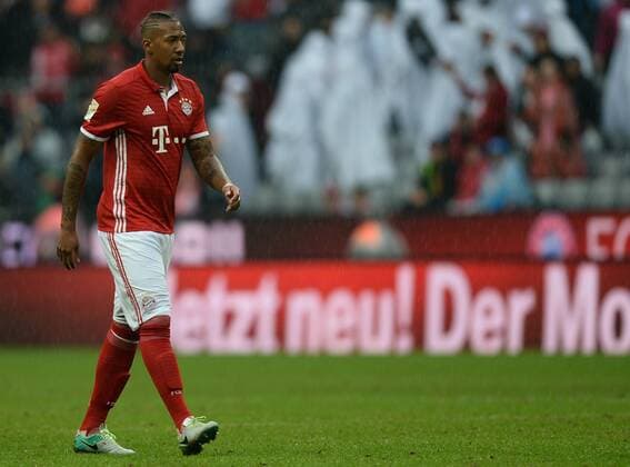 Fussball, Herren, Saison 2016 17, 1. Bundesliga, 3. Spieltag, FC Bayern München - FC Ingolstadt 04, Jubel nach dem Abpfiff, Jerome Boateng (Nr. 17, FC Bayern München) , 17.09.16,