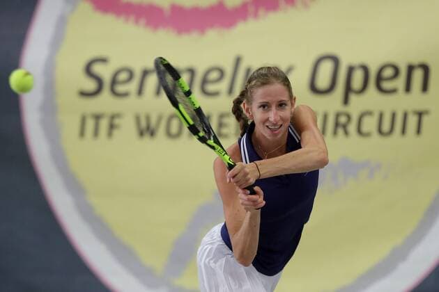 Sermelux open 2016 17.09.2016, Tennis, Tournoi Sermelux Open, Petange vl: Magali Kempen (BEL - Belgien) 
