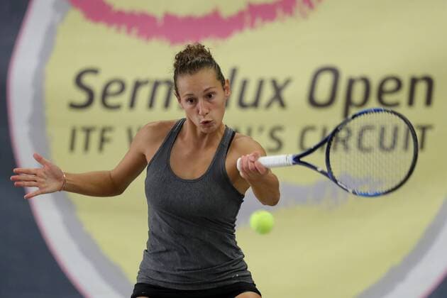 Sermelux open 2016 17.09.2016, Tennis, Tournoi Sermelux Open, Petange vl: Elixane Lechamia (FRA - Frankreich), Siegerin 2016 