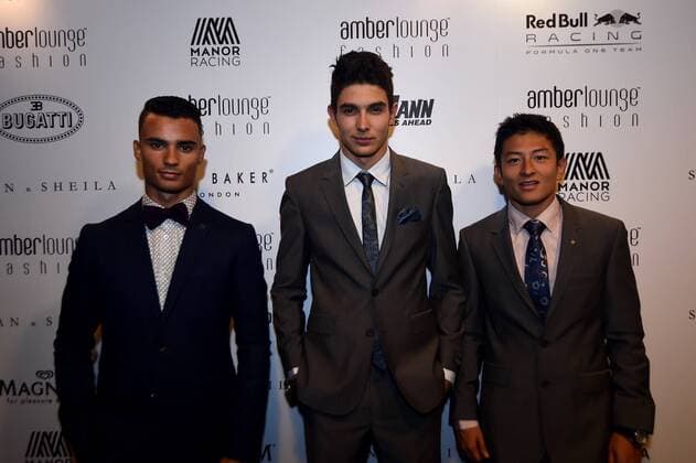 Esteban Ocon (FRA 31), Manor Racing MRT Pascal Wehrlein (GER 94), Manor Racing MRT Rio Haryanto, Manor Racing MRT Singapore@Amberlounge 2016 Grosser Preis von Singapur 2016, Motorsport, Formel 1,Formula One World Championship WM Weltmeisterschaft Rd15, Singapore Grand Prix, Amberlounge, Marina Bay Street Circuit, Singapore, Saturday 17 September 2016. 17.09.2016, Singapur Copyright: xAndrexJerry Eibner-Pressefotox EP_JAE
