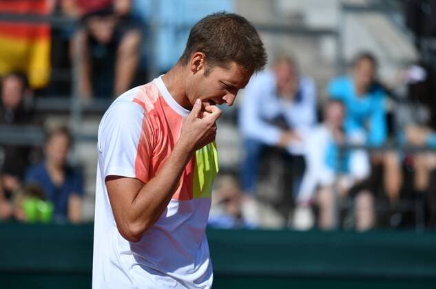 Florian Mayer, GER Florian Mayer (GER)-Kamil Majchrzak (POL) Deutschland-Polen Germany-Polandi Tennis, Daviscup, Davis Cup Berlin, 18.9.2016