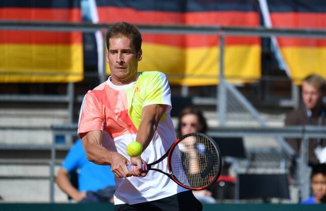 Florian Mayer, GER Florian Mayer (GER)-Kamil Majchrzak (POL) Deutschland-Polen Germany-Polandi Tennis, Daviscup, Davis Cup Berlin, 18.9.2016