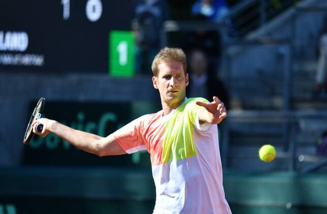 Florian Mayer, GER Florian Mayer (GER)-Kamil Majchrzak (POL) Deutschland-Polen Germany-Polandi Tennis, Daviscup, Davis Cup Berlin, 18.9.2016
