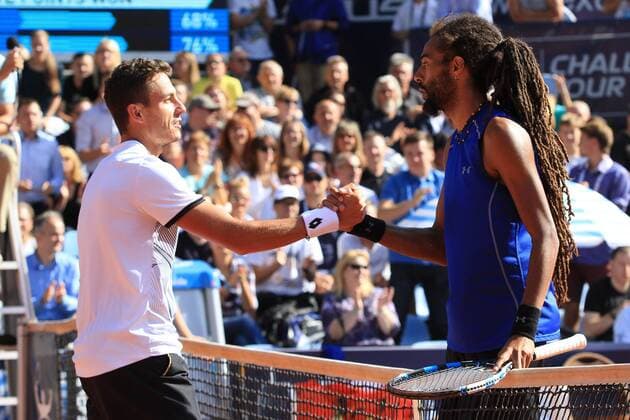 ATP Tennis Herren CHALLENGER PEKAO STETTIN OPEN 2016 FINALE ALESSANDRO GIANNESSI, DUSTIN BROWN  160918KCI126