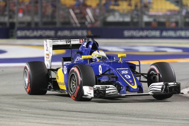 Marcus Ericsson, Sauber, F1 Team, formula 1 GP, Singapore, 18.09.2015 Photo:mspb Lukas Gorys Marcus Ericsson, formula 1 GP, Singapore