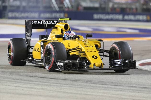 Jolyon Palmer, Renault F1 Team, formula 1 GP, Singapore, 18.09.2015 Photo:mspb Lukas Gorys Jolyon Palmer, formula 1 GP, Singapore
