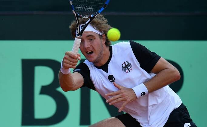 Jan-Lennard Struff, GER Jan-Lennard Struff (GER)-Hubert Hurkacz (POL) Deutschland-Polen Germany-Polandi Tennis, Daviscup, Davis Cup Berlin, 18.9.2016