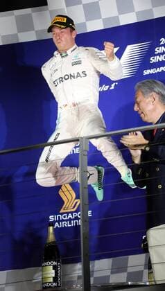 Nico Rosberg; Mercedes Grand Prix, formula 1 GP, Singapore, 18.09.2015 Photo:mspb Thomas Melzer Nico Rosberg; formula 1 GP, Singapore