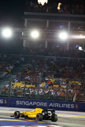 Motorsports: FIA Formula One World Championship WM Weltmeisterschaft 2016, Grand Prix of Singapore, 20 Kevin Magnussen (DEN, Renault Formula 1 Team), xHOCHxZWEIx