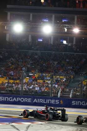 Motorsports: FIA Formula One World Championship WM Weltmeisterschaft 2016, Grand Prix of Singapore, 14 Fernando Alonso (ESP, McLaren Honda Formula 1 Team), xHOCHxZWEIx