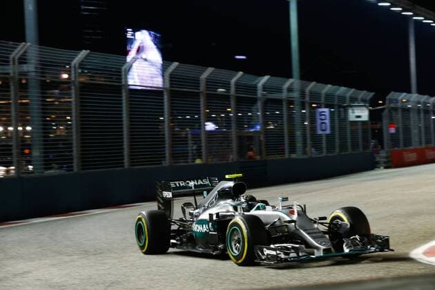 Motorsports: FIA Formula One World Championship WM Weltmeisterschaft 2016, Grand Prix of Singapore, 6 Nico Rosberg (GER, Mercedes AMG Petronas Formula One Team), xHOCHxZWEIx