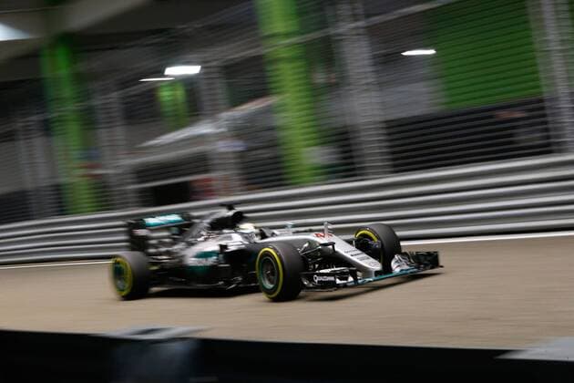 Motorsports: FIA Formula One World Championship WM Weltmeisterschaft 2016, Grand Prix of Singapore, 44 Lewis Hamilton (GBR, Mercedes AMG Petronas Formula One Team), xHOCHxZWEIx