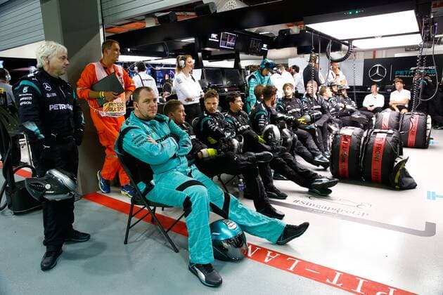 Motorsports: FIA Formula One World Championship WM Weltmeisterschaft 2016, Grand Prix of Singapore, Mercedes xHOCHxZWEIx