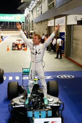 Motorsports: FIA Formula One World Championship WM Weltmeisterschaft 2016, Grand Prix of Singapore, 6 Nico Rosberg (GER, Mercedes AMG Petronas Formula One Team), xHOCHxZWEIx