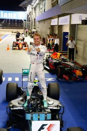 Motorsports: FIA Formula One World Championship WM Weltmeisterschaft 2016, Grand Prix of Singapore, 6 Nico Rosberg (GER, Mercedes AMG Petronas Formula One Team), xHOCHxZWEIx
