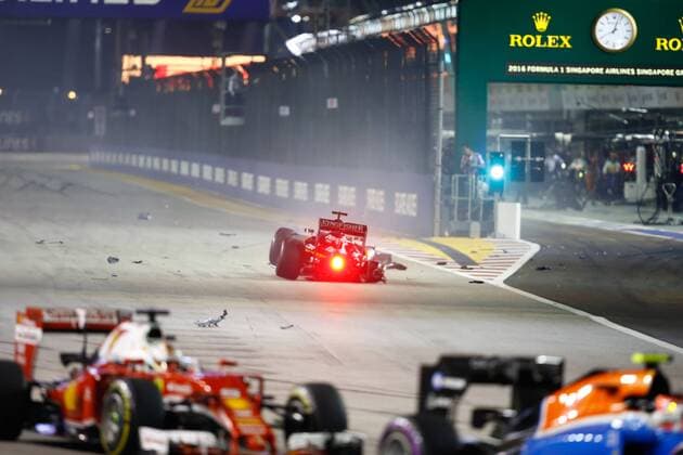 Motorsports: FIA Formula One World Championship WM Weltmeisterschaft 2016, Grand Prix of Singapore, 27 Nico Hulkenberg (GER, Sahara Force India F1 Team), xHOCHxZWEIx