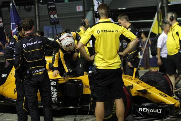 Singapore Grand Prix 15 - 18 September 2016 18.09.2016 - Race, Kevin Magnussen (DEN) Renault F1 Team RS16 