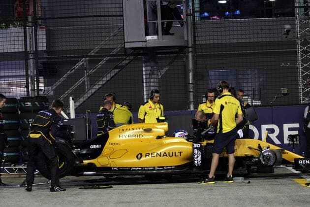 Singapore Grand Prix 15 - 18 September 2016 18.09.2016 - Race, Jolyon Palmer (GBR) Renault F1 Team RS16 