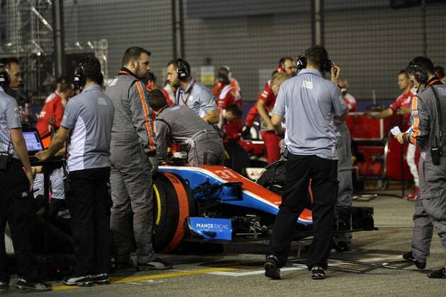 Singapore Grand Prix 15 - 18 September 2016 18.09.2016 - Race, Esteban Ocon (FRA) Manor Racing MRT05 