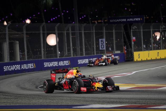Singapore Grand Prix 15 - 18 September 2016 18.09.2016 - Race, Max Verstappen (NED) Red Bull Racing RB12 