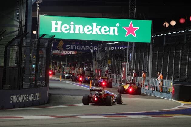 Singapore Grand Prix 15 - 18 September 2016 18.09.2016 - Race, Sebastian Vettel (GER) Scuderia Ferrari SF16-H 