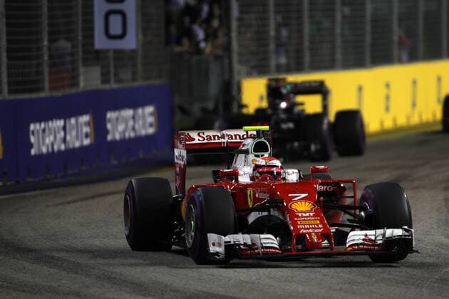 Singapore Grand Prix 15 - 18 September 2016 18.09.2016 - Race, Kimi Raikkonen (FIN) Scuderia Ferrari SF16-H 