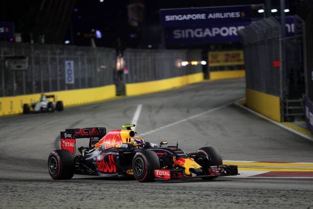 Singapore Grand Prix 15 - 18 September 2016 18.09.2016 - Race, Max Verstappen (NED) Red Bull Racing RB12 